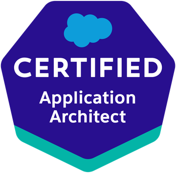 Salesforce Certified Application Architect badge. View Thomas Bentzen's Trailblazer profile